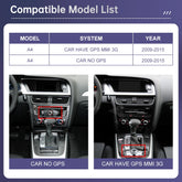 Road Top Radio Multimedia Linux Screen For Audi A4 A5 2009-2015 Wireless CarPlay Android Auto Airplay Car Player Function